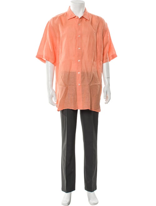 120% Lino Linen Short Sleeve Shirt