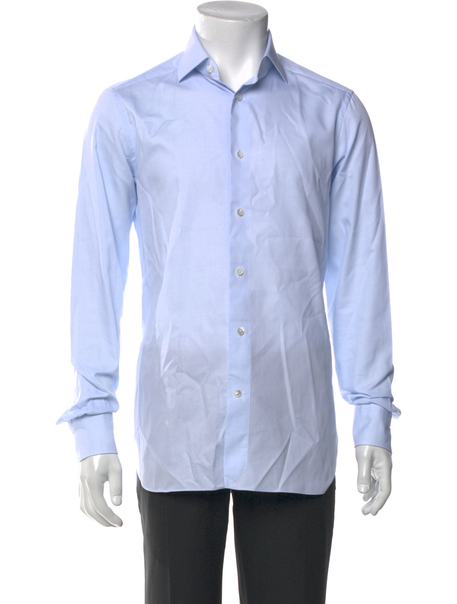 Zegna Long Sleeve Dress Shirt