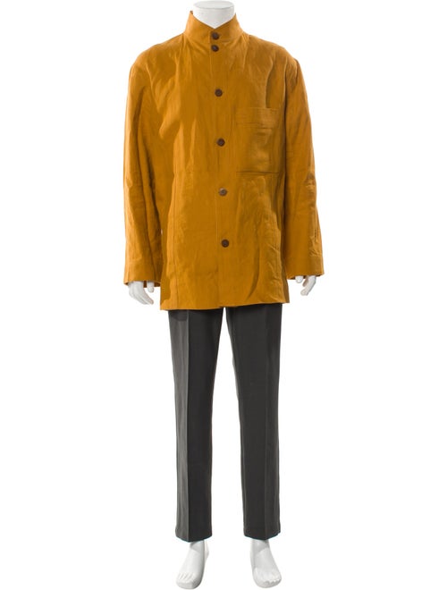 Zegna Linen Overcoat