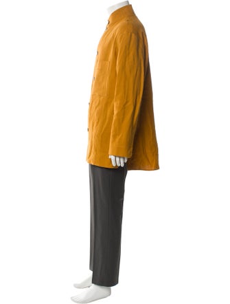 Zegna Linen Overcoat