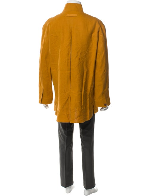 Zegna Linen Overcoat