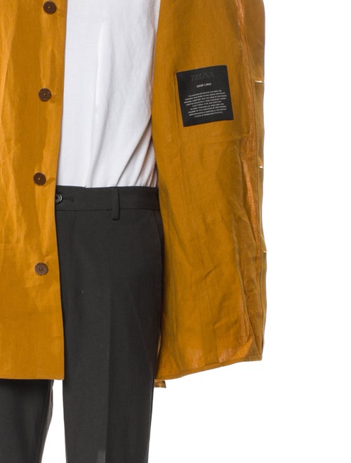 Zegna Linen Overcoat