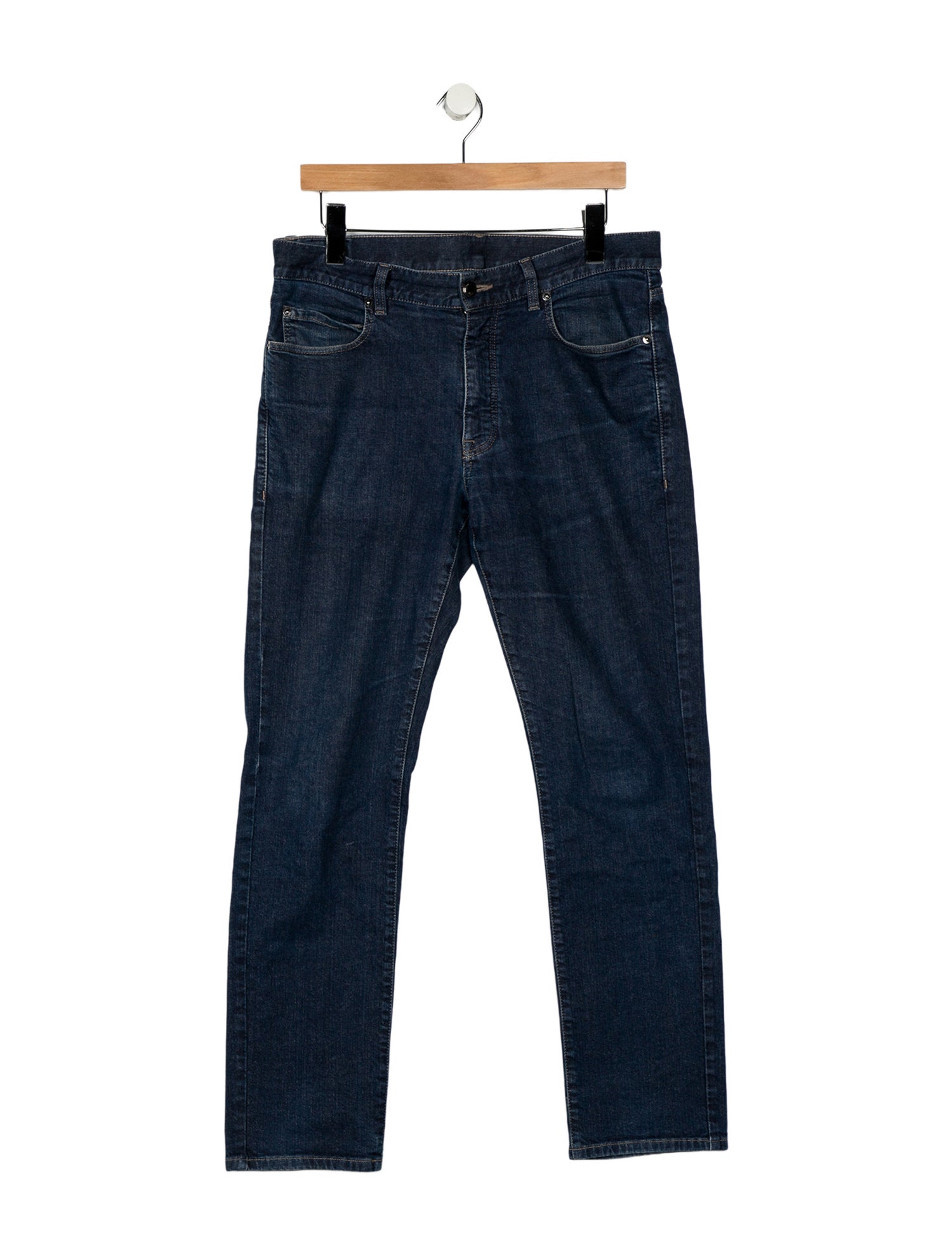 Zegna Mid-Rise Straight Leg Jeans