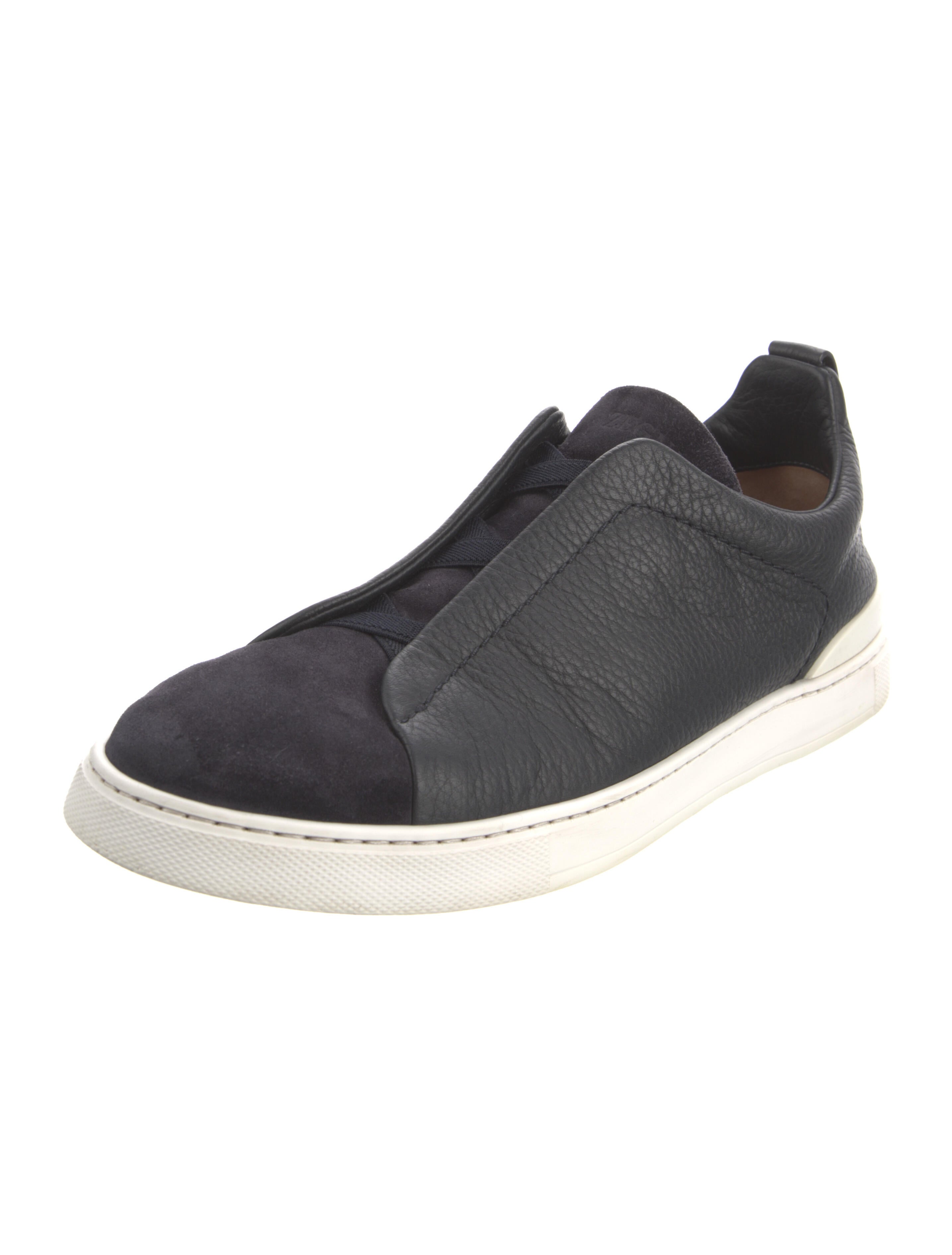 Zegna Leather Sneakers