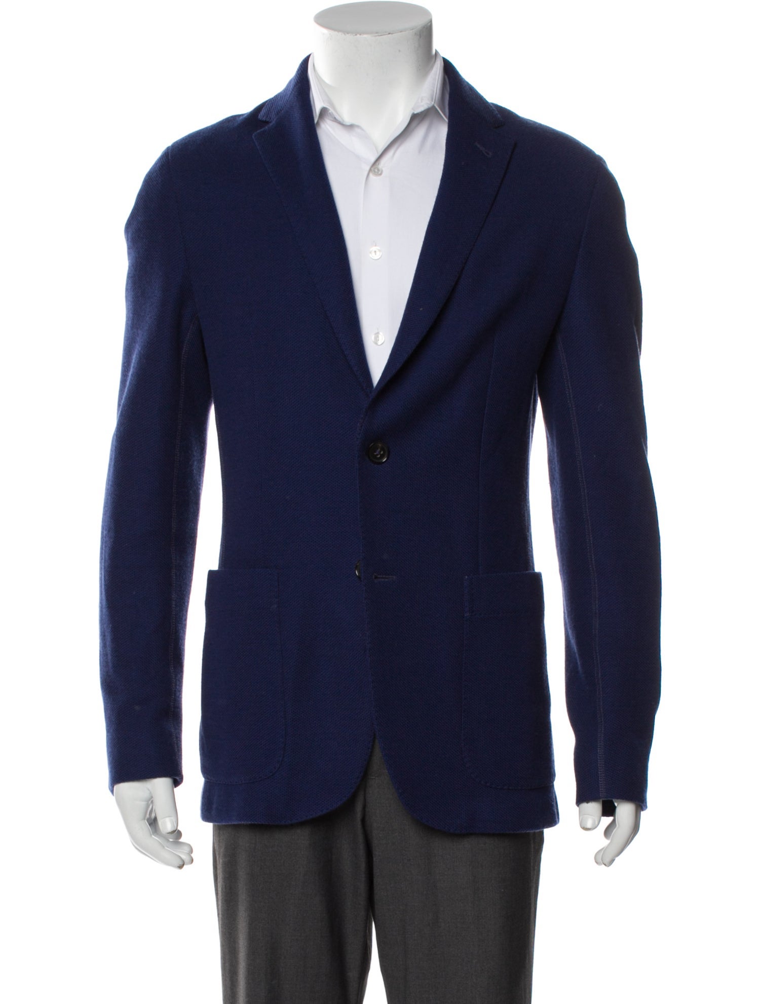 Zegna Wool Peacoat