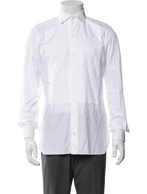 Zegna Long Sleeve Tuxedo Shirt