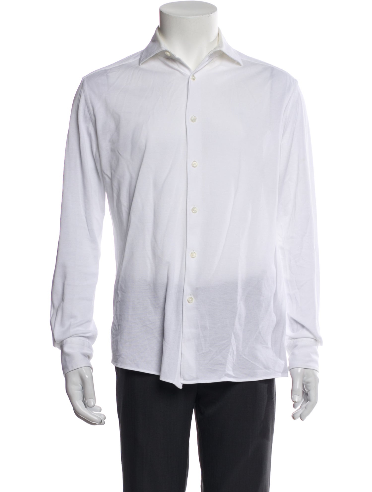 Zegna Long Sleeve Dress Shirt