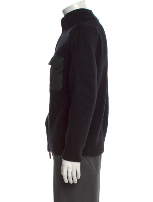 Zegna Wool Mock Neck Pullover