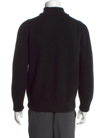Zegna Wool Mock Neck Pullover