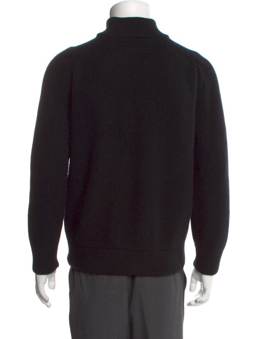 Zegna Wool Mock Neck Pullover