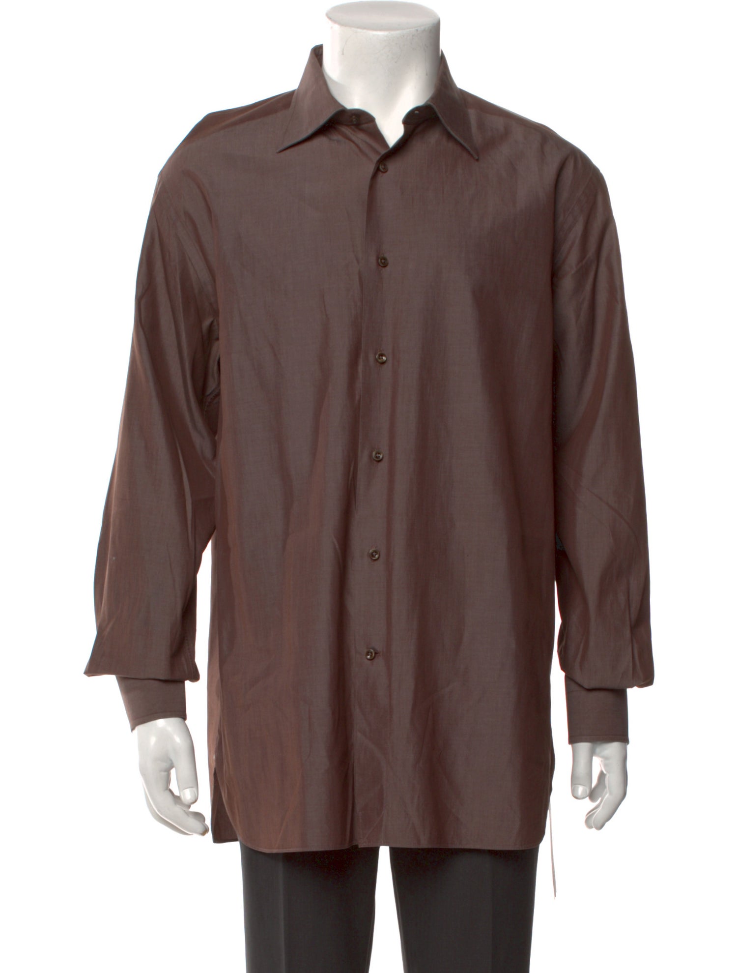Ermenegildo Zegna Long Sleeve Dress Shirt
