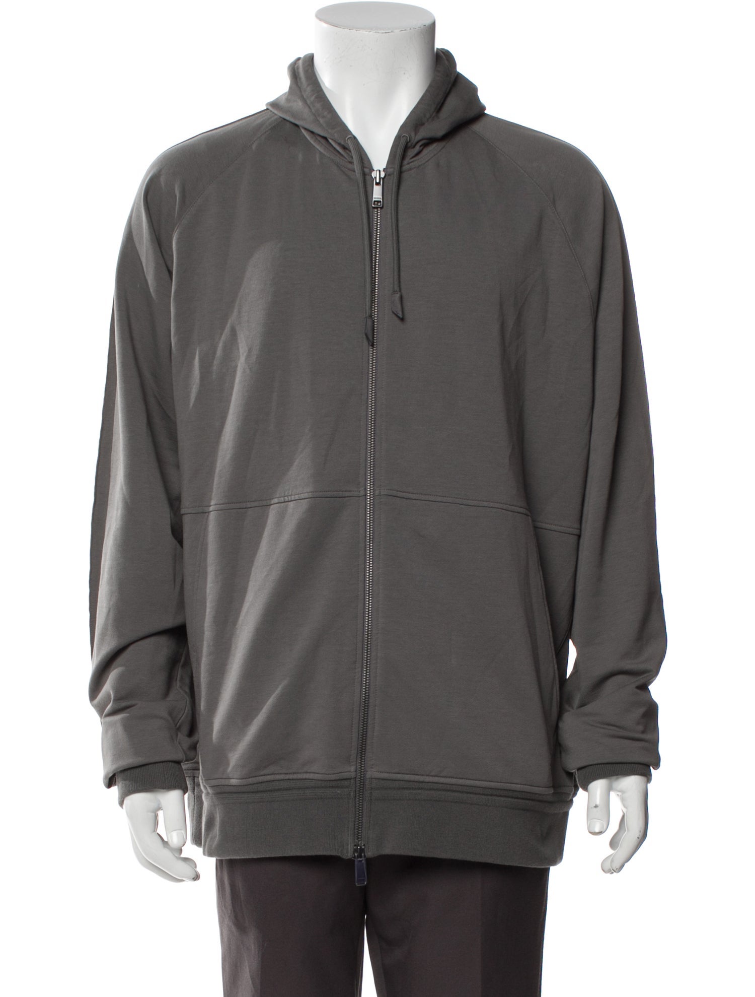 Zegna Crew Neck Long Sleeve Hoodie