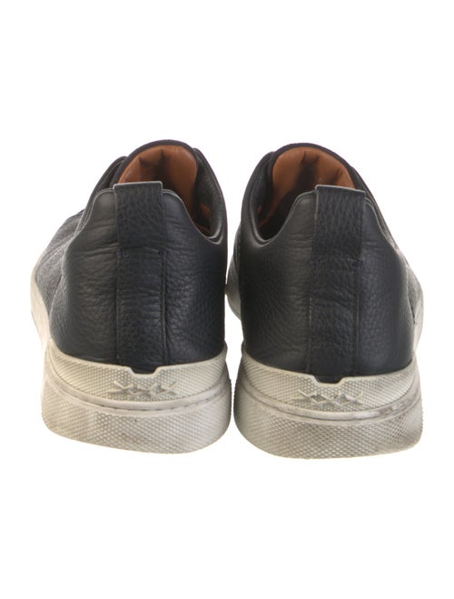 Zegna Leather Boat Shoes