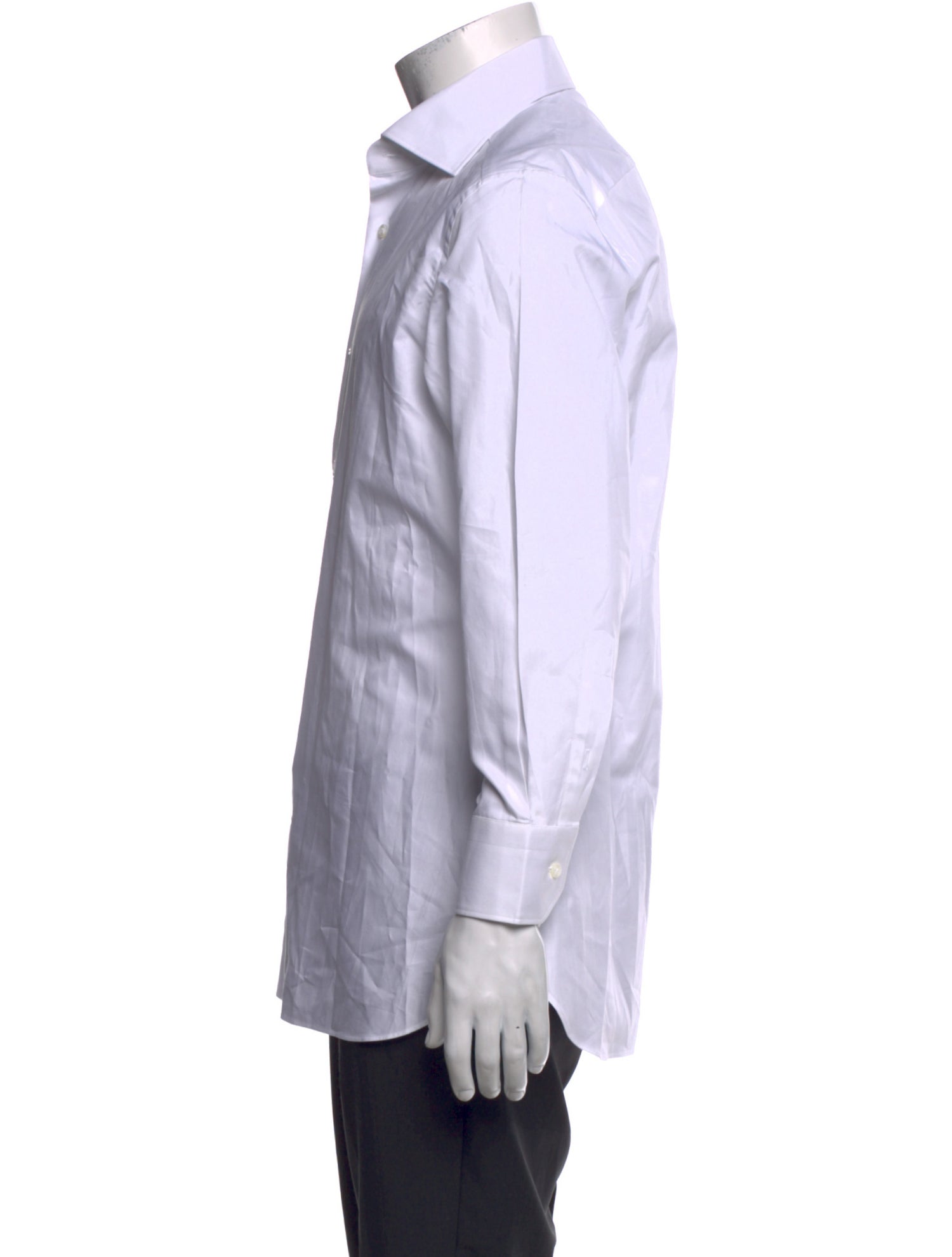 Zegna Striped Long Sleeve Dress Shirt w/ Tags