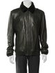 Zegna Leather Moto Jacket