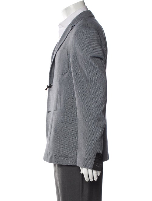 Zegna Polka Dot Print Blazer