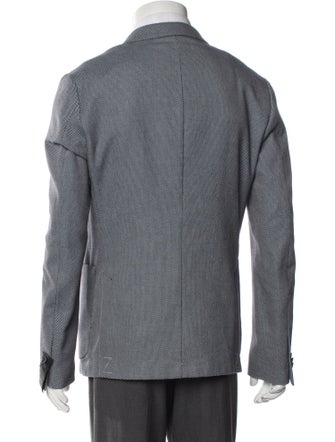 Zegna Polka Dot Print Blazer