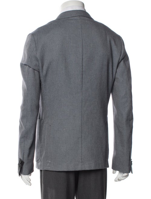 Zegna Polka Dot Print Blazer