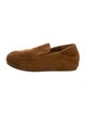 Zegna x The Elder Statesman Alpaca Leather Trim Embellishment Loafers