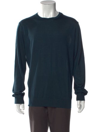 Zegna Crew Neck Long Sleeve Pullover