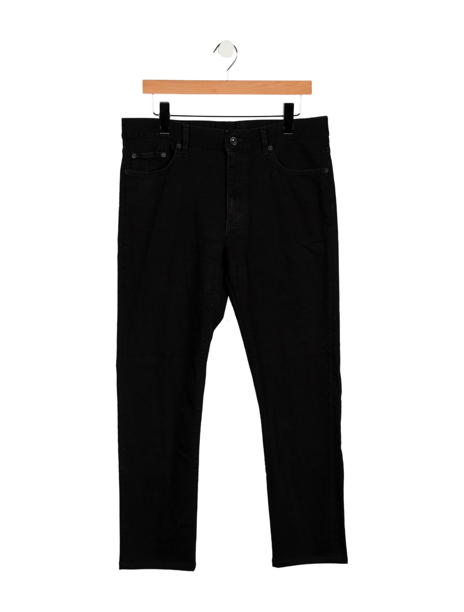 Zegna Mid-Rise Straight Leg Jeans