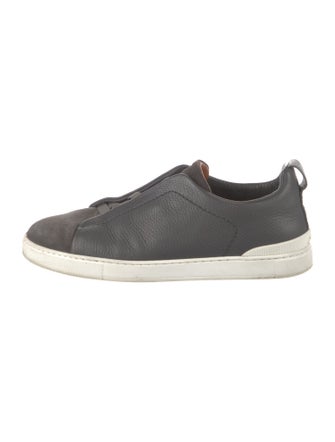 Zegna Leather Sneakers