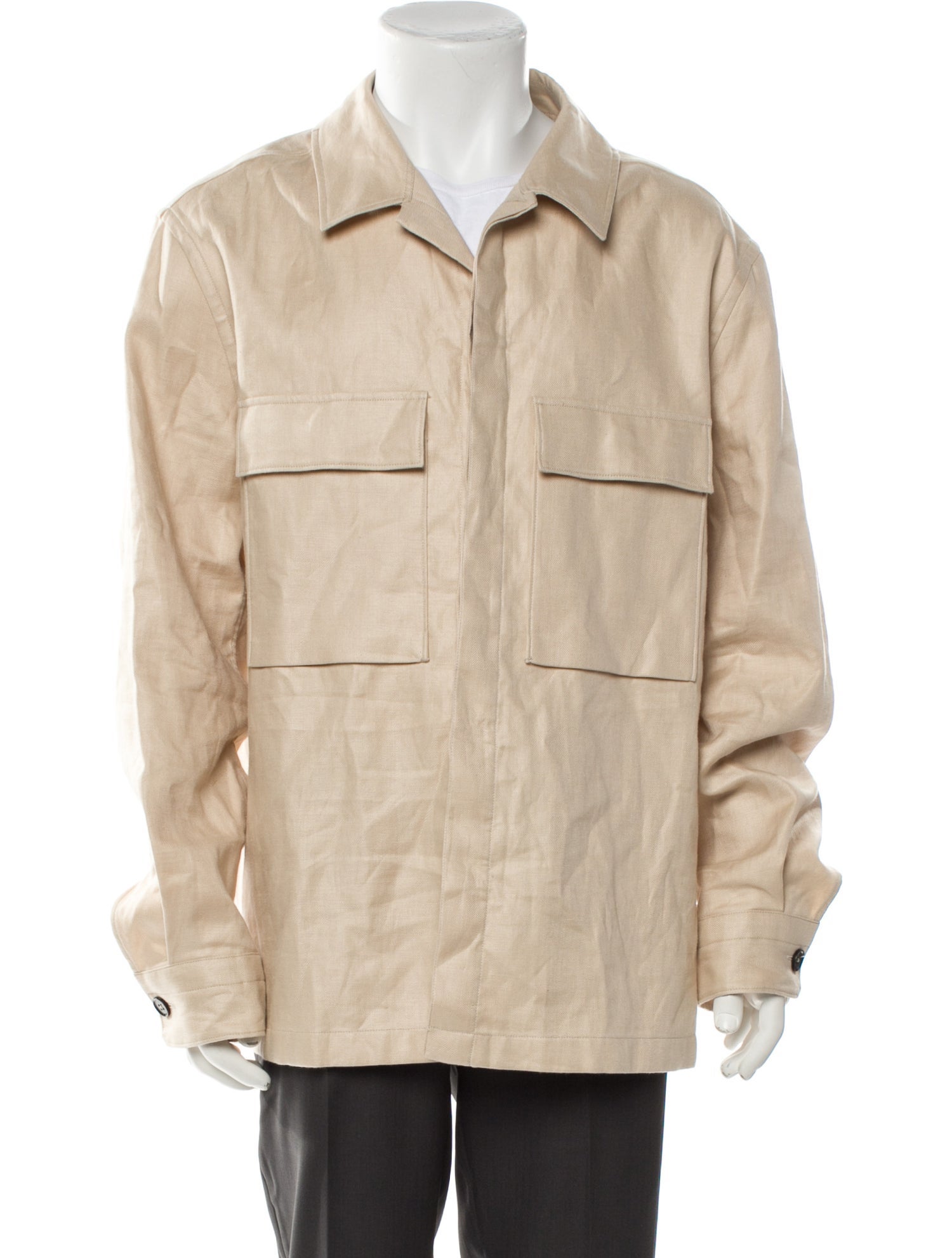 Zegna Linen Utility Jacket