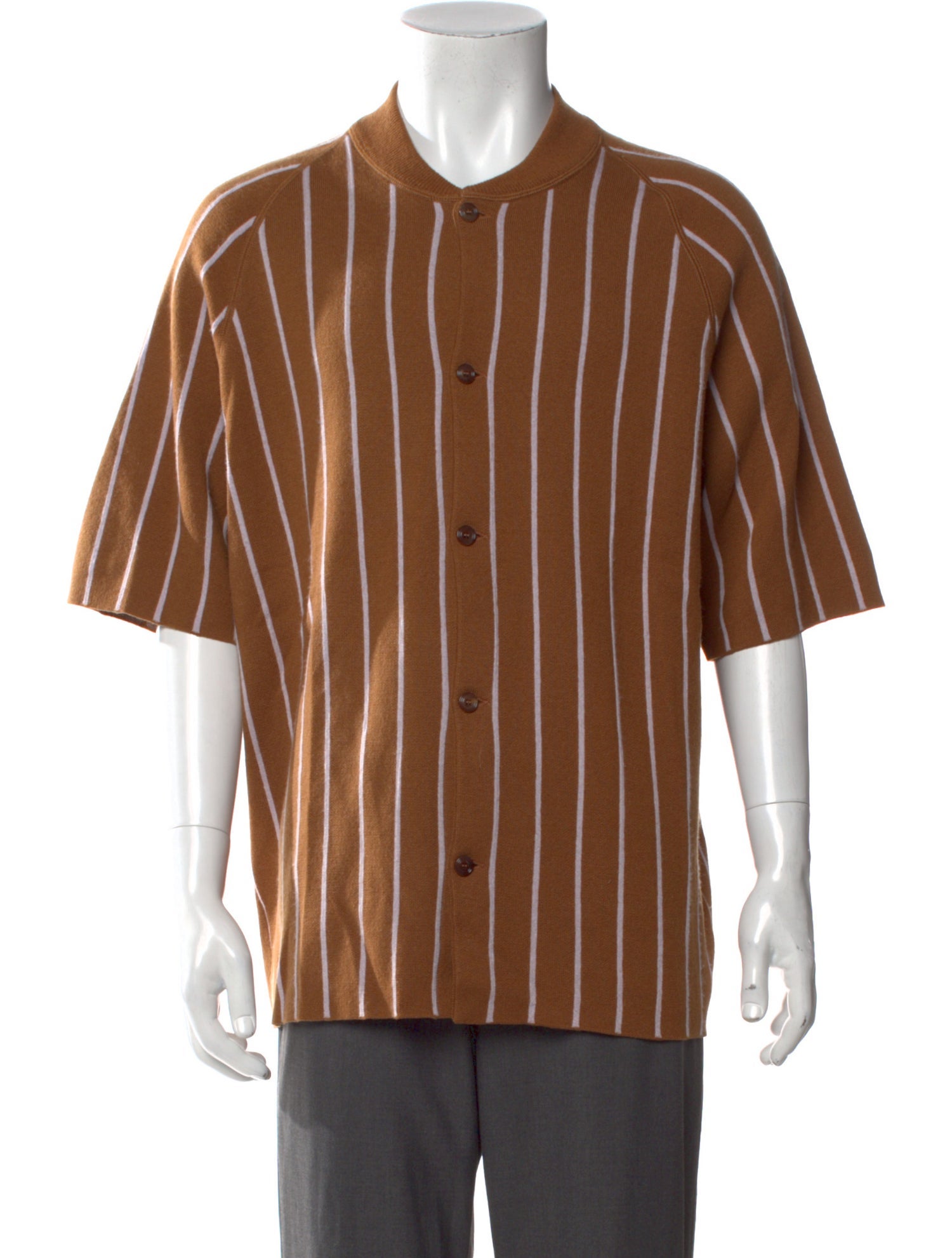 Zegna Cashmere Striped Cardigan