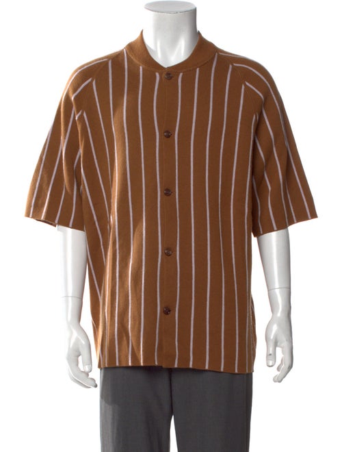 Zegna Cashmere Striped Cardigan