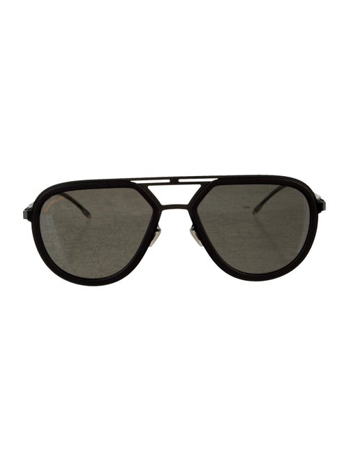 Zegna Aviator Tinted Sunglasses