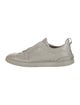 Zegna Leather Sneakers