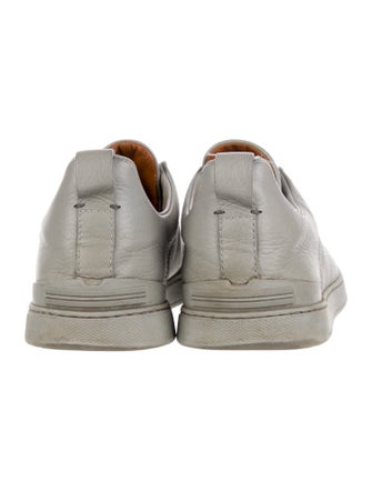 Zegna Leather Sneakers