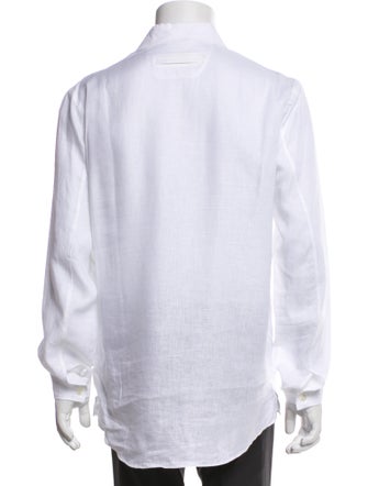Zegna Linen Long Sleeve Shirt