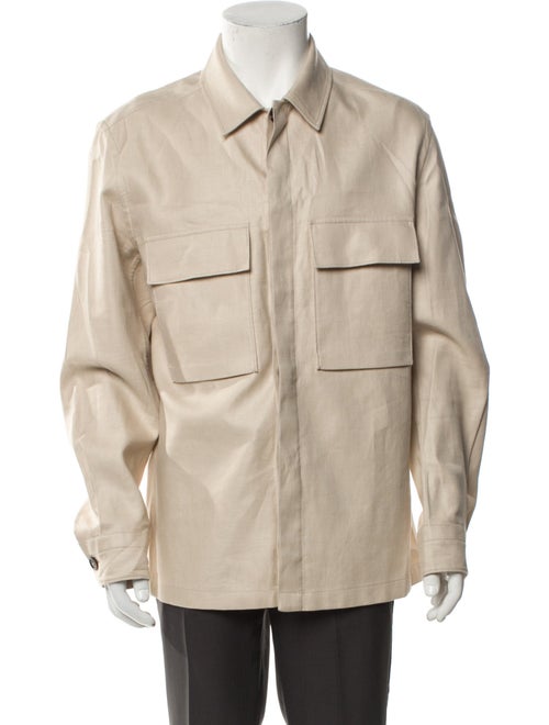 Zegna Linen Utility Jacket