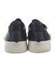 Zegna Leather Printed Sneakers