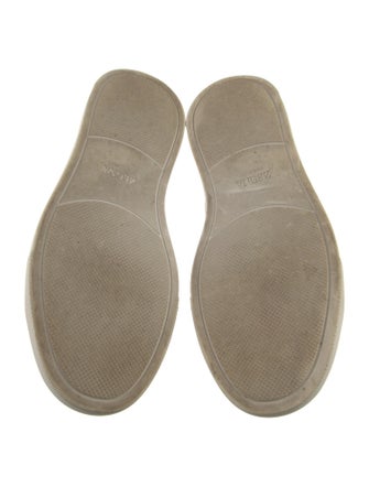 Zegna Leather Printed Sneakers