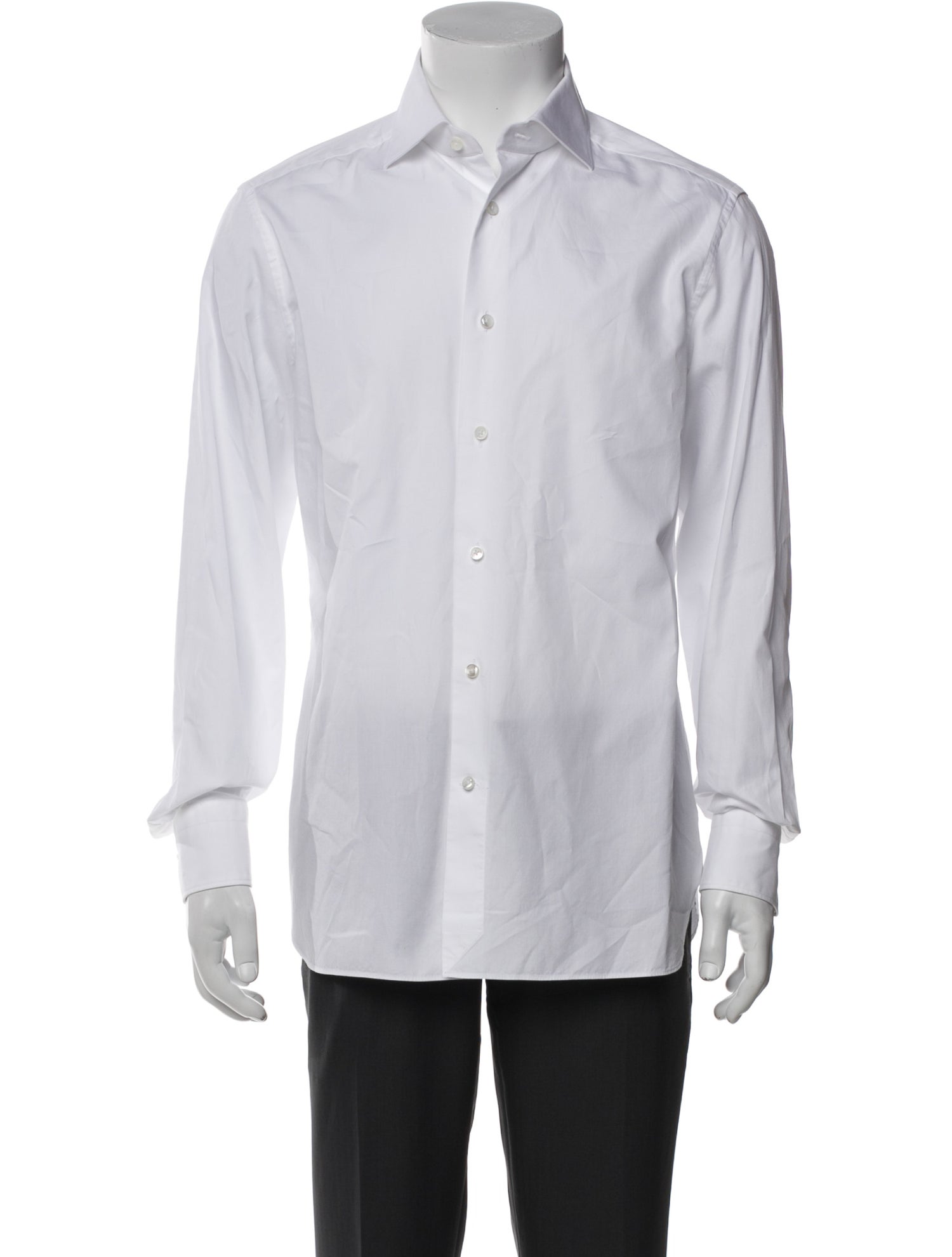 Zegna Long Sleeve Dress Shirt