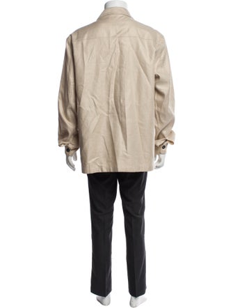 Zegna Linen Utility Jacket