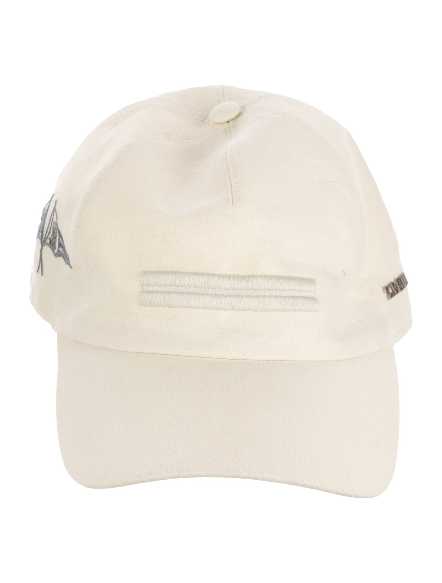 Zegna Embroider-Embellished Baseball Cap