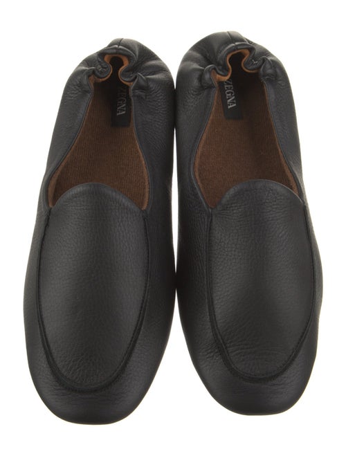 Zegna Leather Loafers