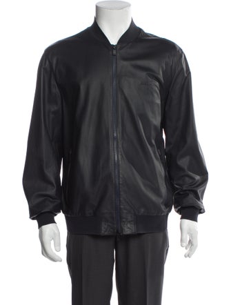 Zegna Lambskin Bomber Jacket