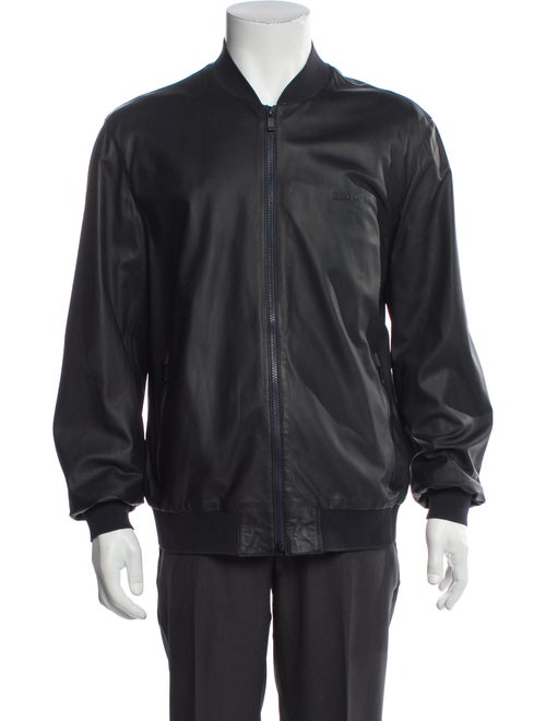 Zegna Lambskin Bomber Jacket