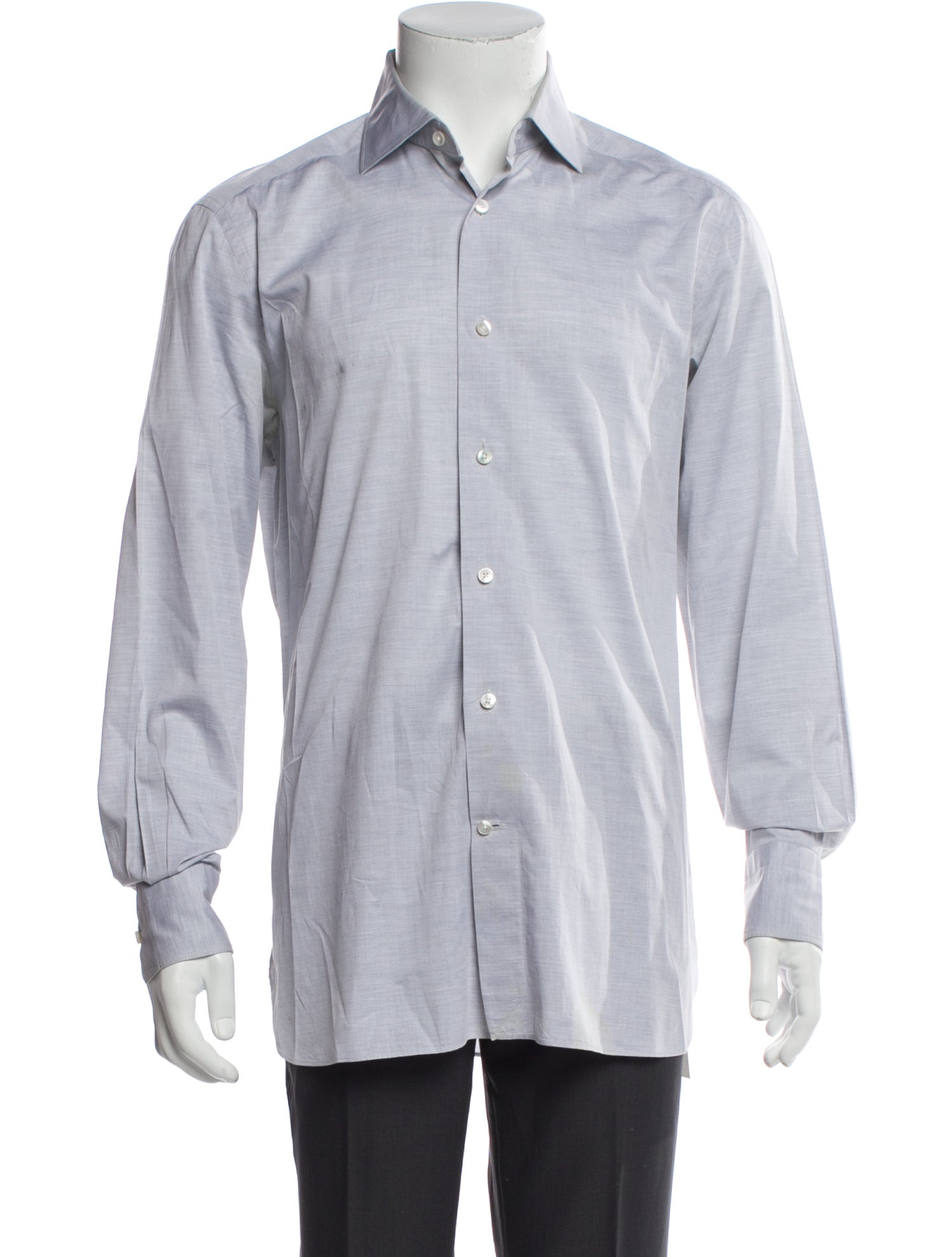 Zegna Long Sleeve Dress Shirt