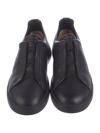 Zegna Leather Sneakers
