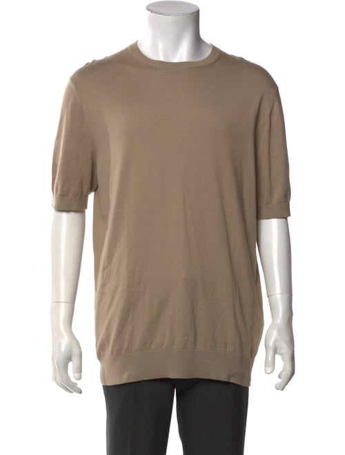 Zegna Crew Neck Short Sleeve T-Shirt