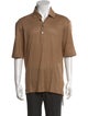 Zegna Linen Collar Polo Shirt