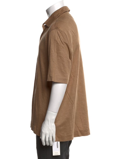 Zegna Linen Collar Polo Shirt