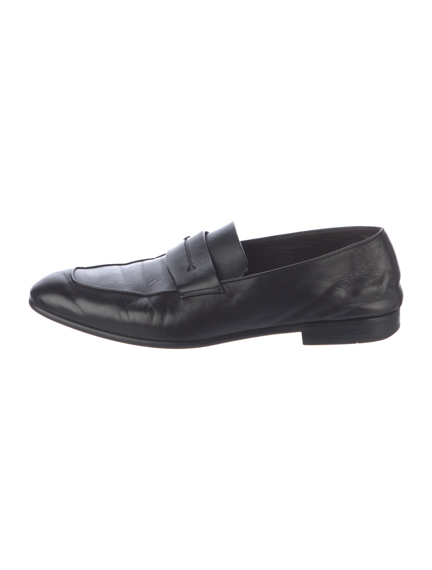 Zegna Leather Loafers