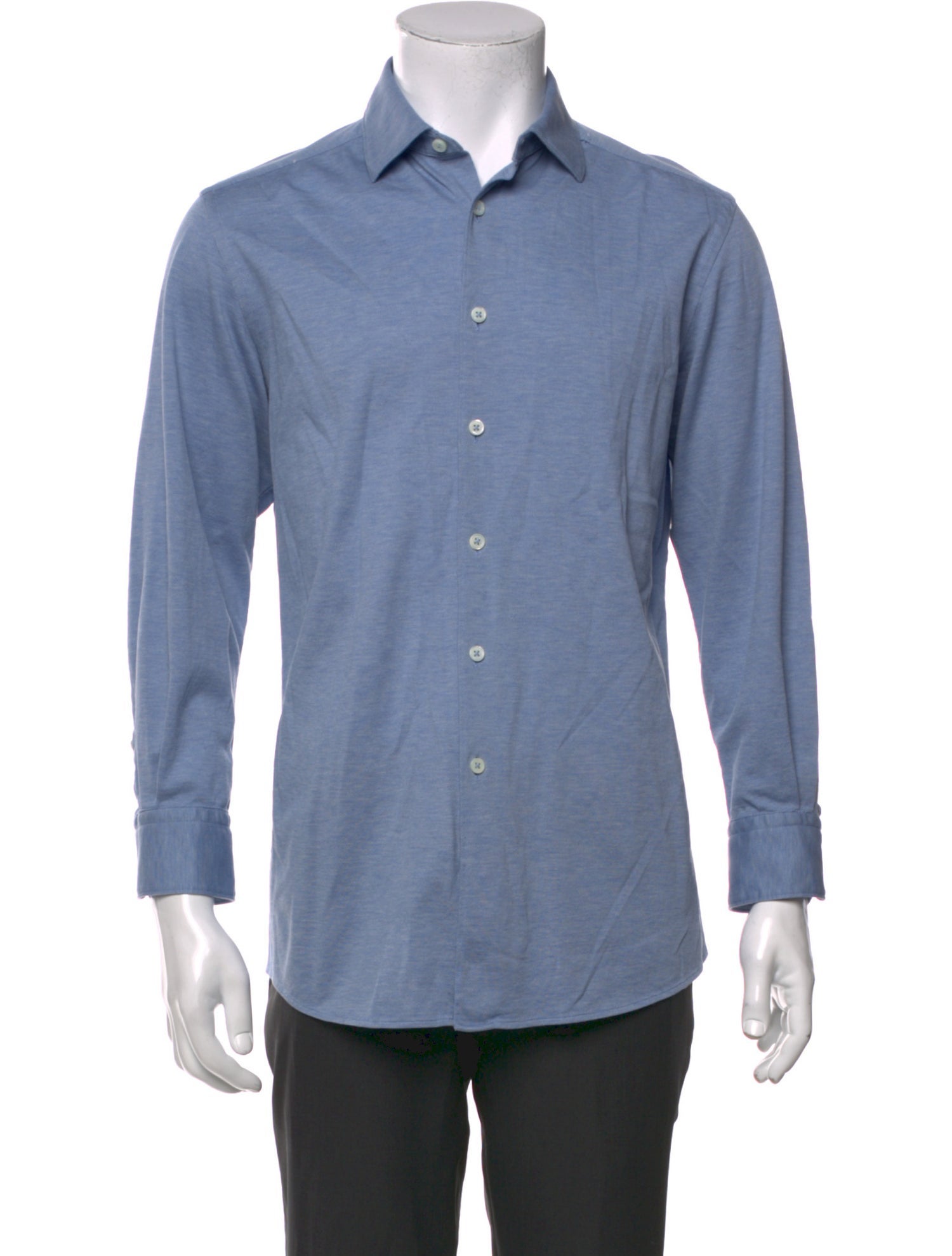Zegna Long Sleeve Dress Shirt