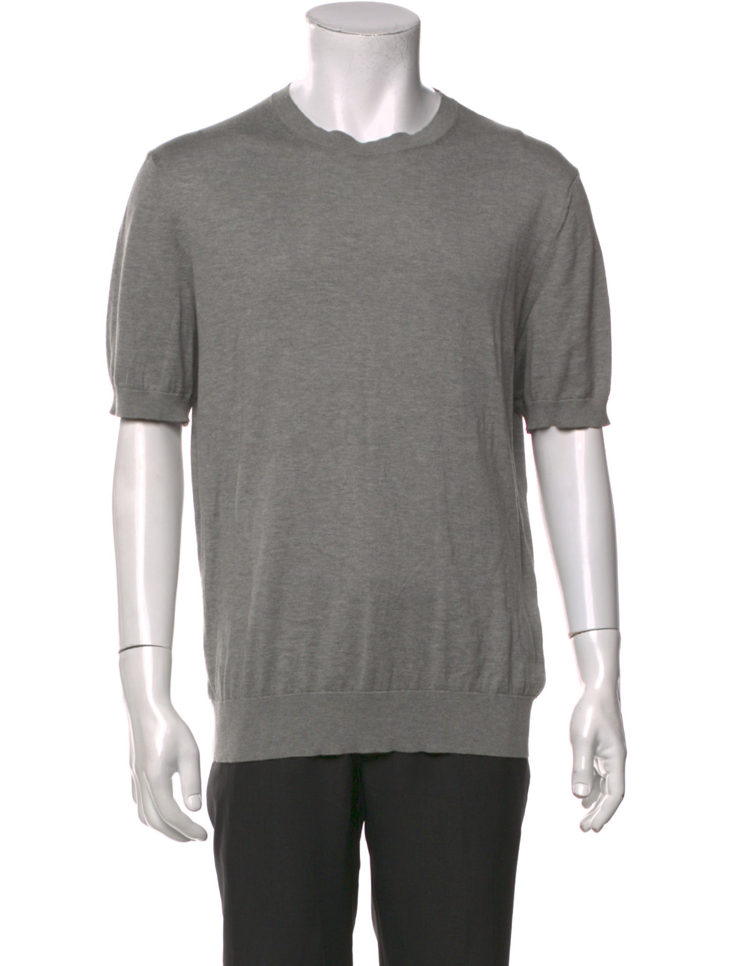 Zegna Crew Neck Short Sleeve T-Shirt
